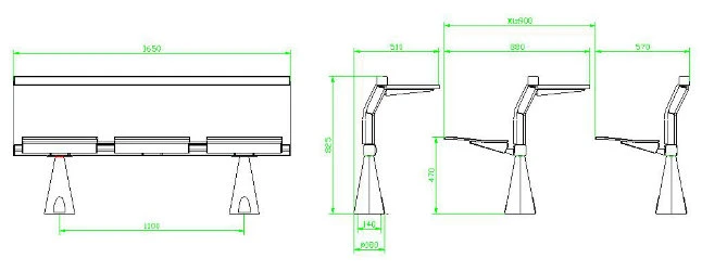 Primary School Kids School Educational Folding Study Children Classroom School Bench