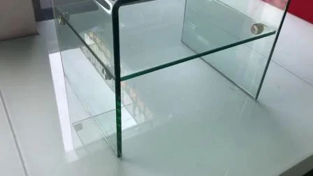 Tavolino in vetro curvato Fancy Clean