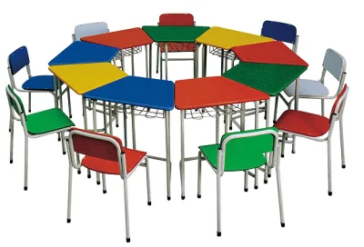 Mobili per bambini popolari Tavolo e sedia da studio per bambini